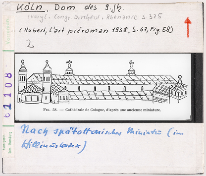 Vorschaubild Köln: Dom des 9. Jhds. nach spätottonischer Miniatur 